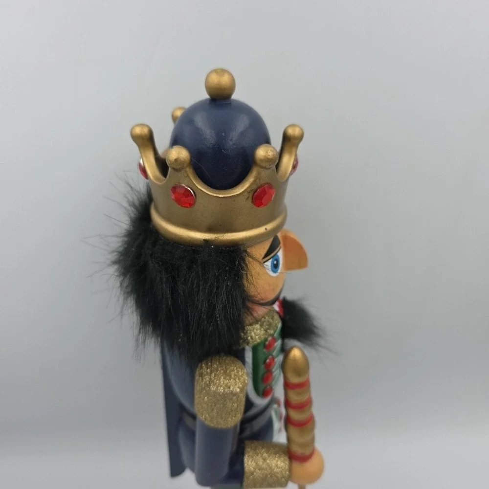 Clever Creations American Red Soldier 14 Inch Traditional Wooden Nutcracker